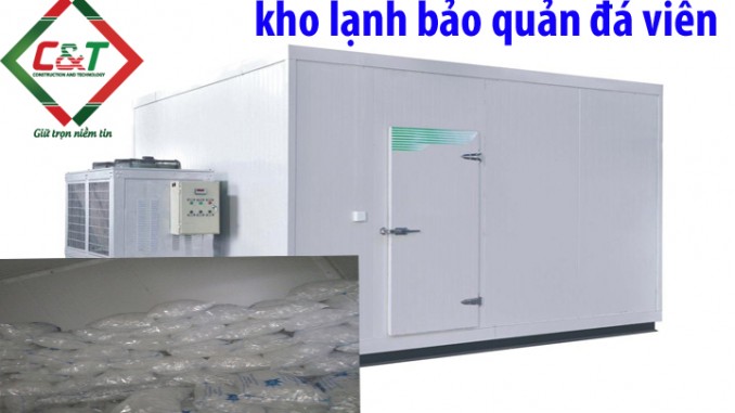 lắp đặt kho lạnh bảo quản đá viên lắp đặt kho lạnh bảo quản đá viên